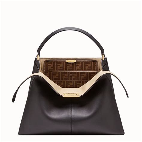 fendi negra|bolsas de piel Fendi.